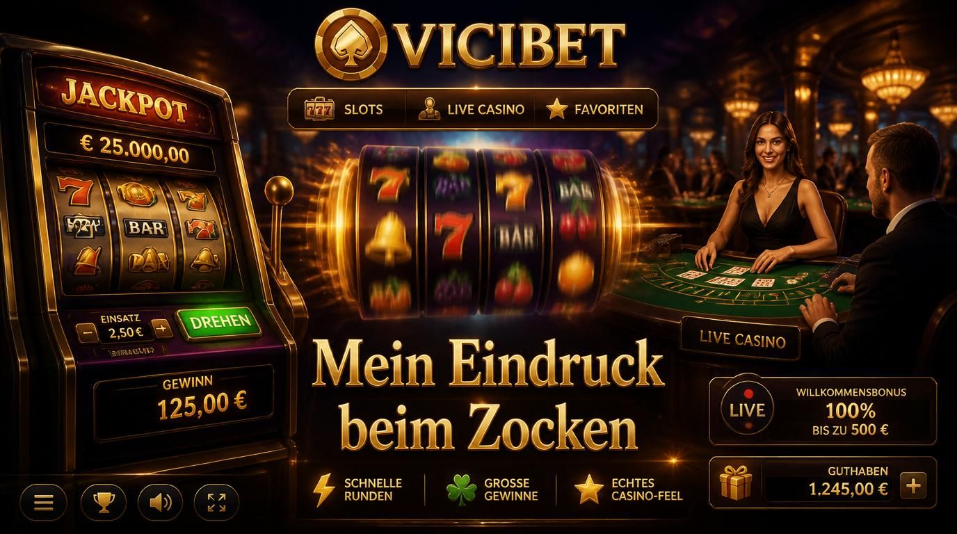 Ein Spieler sitzend beim Zocken auf dem Mobilgerät, Walzen drehen, Live-Casino im Hintergrund